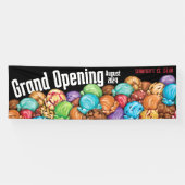 Ice Cream Business Individualisierbare Bannersigna Banner (Horizontal)