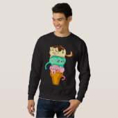Ice Cream Cat Sweatshirt (Vorne ganz)