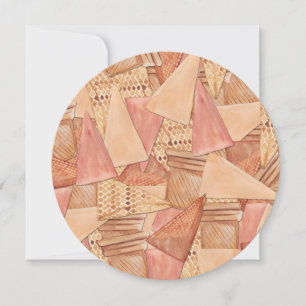 Ice Cream Cones 16 . Geburtstag Einladung