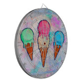 Ice Cream Cones Dart Board Dartscheibe (Vorderseite Links)