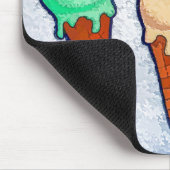 Ice Cream Cones Mouse Pad Mousepad (Ecke)