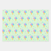 Ice Cream Design Geschenkpapier Set (Vorderseite 3)