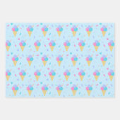 Ice Cream Design Geschenkpapier Set (Vorderseite 2)