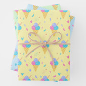 Ice Cream Design Geschenkpapier Set (Beispiel)