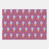 Ice Cream Design Geschenkpapier Set (Vorderseite 3)