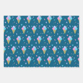 Ice Cream Design Geschenkpapier Set (Vorderseite 2)