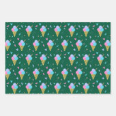 Ice Cream Design Geschenkpapier Set (Vorderseite)
