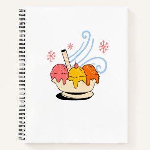 Ice Cream Dream Notebook Notizblock