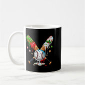 Ice Cream Drip Baseball Christmas Xmas Pajama Kids Kaffeetasse (Links)