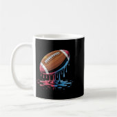 Ice Cream Drip Football Kaffeetasse (Links)