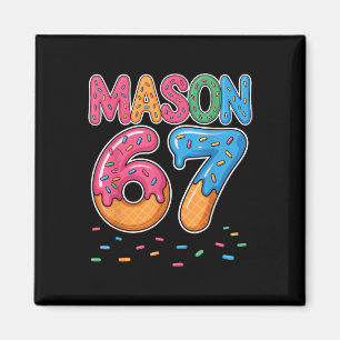 Ice Cream Drip Mason Six Seven 6 7 Gen Alpha Slang Magnet