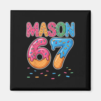 Ice Cream Drip Mason Six Seven 6 7 Gen Alpha Slang Magnet