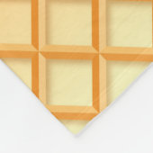 Ice Cream Drip Waffle Cone Pink With Sprinkles Fleecedecke (Ecke)