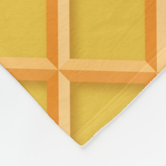 Ice Cream Drip Waffle Cone With Sprinkles Fleecedecke (Ecke)