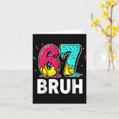 Ice Cream Dripng Softball Drip Fun 6 7 Six Seven M Karte (Gelbe Blume)