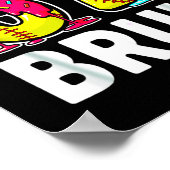 Ice Cream Dripng Softball Drip Fun 6 7 Six Seven M Poster (Ecke)