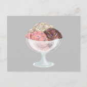 Ice Cream Einladungspostkarte (Vorderseite)