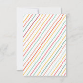 Ice Cream Extravaganza Geburtstagsparty Danke Einladung (Rückseite)