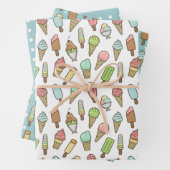 Ice Cream Geschenkpapier Set (Beispiel)