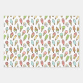 Ice Cream Geschenkpapier Set (Vorderseite)