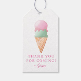 Ice Cream Gift Tags Geschenkanhänger