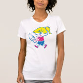 Ice Cream Girl - Basic White T-Shirt (Vorderseite)