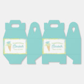 Ice Cream Graduation Party Blue Green Geschenkschachtel (Ungeklappt)