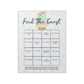 Ice Cream Guest Bingo Showspiel Pack Notizblock (Rotiert)