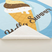 Ice Cream Hallo angepasste Farbtücher Sherpadecke (3/4)