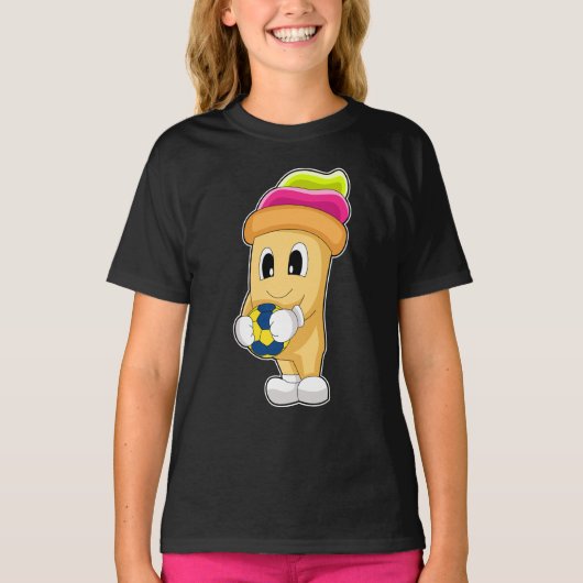 Ice cream Handball player Handball T-Shirt (Vorderseite)