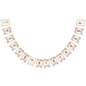 Ice Cream Happy Birthday Bunting Banner (Alle)