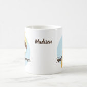Ice Cream Hello individuelle Name Tasse (Mittel)