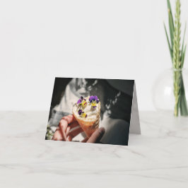 Ice cream invitation card karte