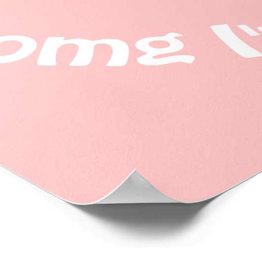 Ice Cream Kitty Poster (Ecke)