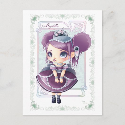 Ice Cream Lolita Postkarte (Vorderseite)