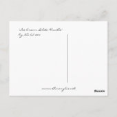 Ice Cream Lolita Vanille Postkarte (Rückseite)