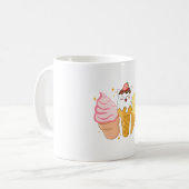 Ice Cream Lover Kaffeetasse (Vorderseite Links)