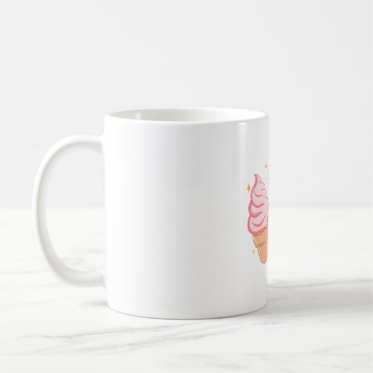 Ice Cream Lover Kaffeetasse (Links)