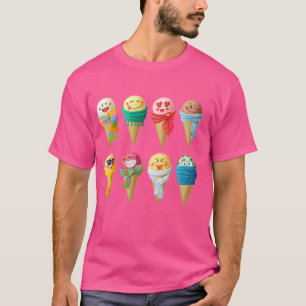 Ice Cream Lover New Orleans Club New York T-Shirt