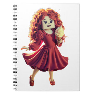 Ice-cream lovers notizblock