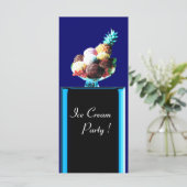 ICE CREAM PARTY - DESERT SHOP, blau-schwarz (Stehend Vorderseite)