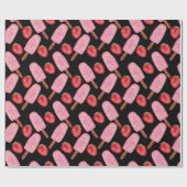 Ice cream pattern | Lollies pattern | lollipop 13 Geschenkpapier (Flach)
