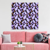 Ice cream pattern | Lollies pattern | lollipop 14 Leinwanddruck (Insitu (Wohnzimmer))