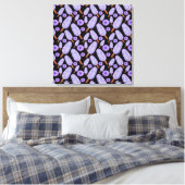 Ice cream pattern | Lollies pattern | lollipop 14 Leinwanddruck (Insitu (Schlafzimmer))