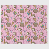 Ice cream pattern | Lollies pattern | lollipop 26 Geschenkpapier (Flach)