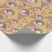 Ice cream pattern | Lollies pattern | lollipop 27 Geschenkpapier (Ecke)