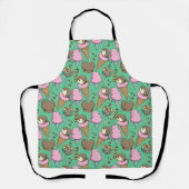 Ice cream pattern | Lollies pattern | lollipop 29 Schürze (Vorderseite)