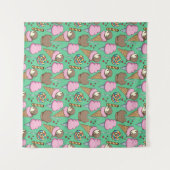 Ice cream pattern | Lollies pattern | lollipop 29 Wandteppich (Vorderseite (Horizontal))