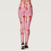 Ice cream pattern | Lollies pattern | lollipop 2 Leggings (Rückseite)