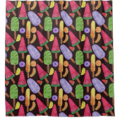Ice cream pattern | Lollies pattern | lollipop 4 Duschvorhang (Vorderseite)